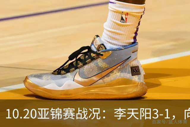 10.20亚锦赛战况：李天阳3-1，向鹏11-2零封，团体八强，王楚钦新消息